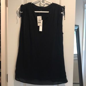Sanctuary black flowy top